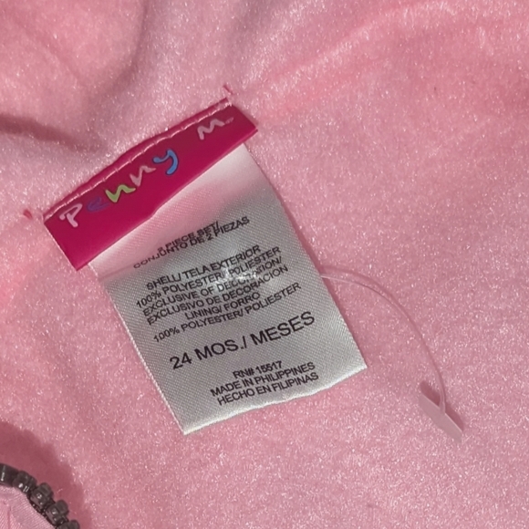 Adorable Pink and Brown Kids' Hoodie Set NWOT - Picture 9 of 9